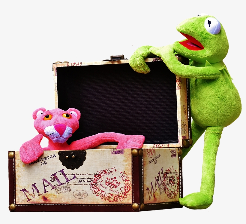 Plush Toys, Kermit, The Pink Panther, Toys, Box, Chest - Stuffed Toy, transparent png