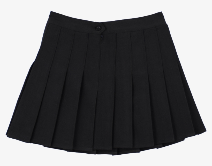 Black Pleated Skirt - Skirt For Girl, transparent png