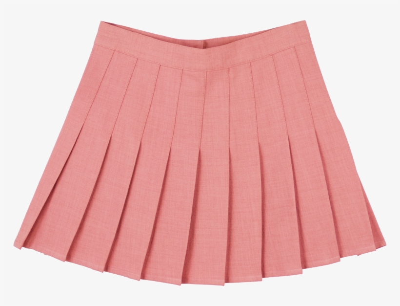 Pink Pleated Tennis Skirt - Clothing, transparent png