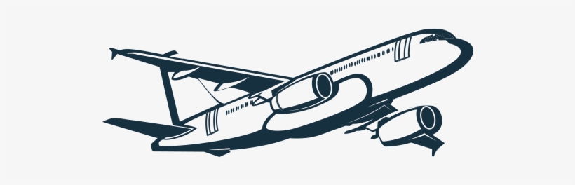 By Plane - Retro Airplane Png, transparent png