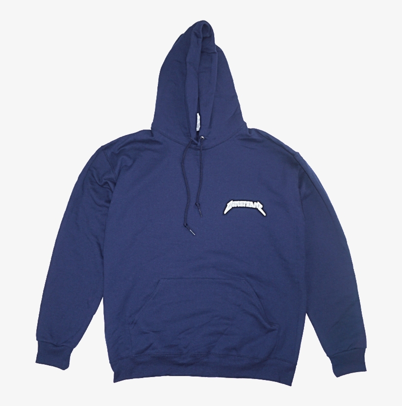 Navy Logo Hoodie - Hoodie, transparent png