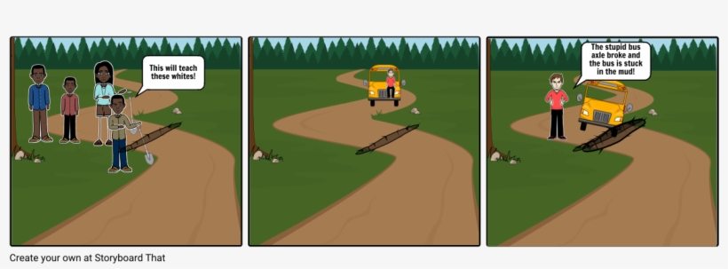 Bus In Mud - Single Displacement Reaction, transparent png