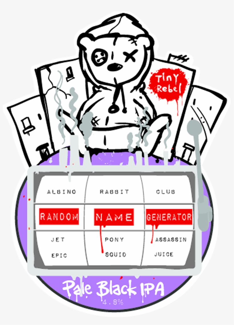 Random Name Generator - Tiny Rebel Beat Box, transparent png