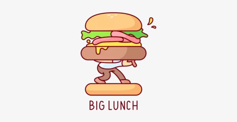 Big Lunch - Fast Food, transparent png
