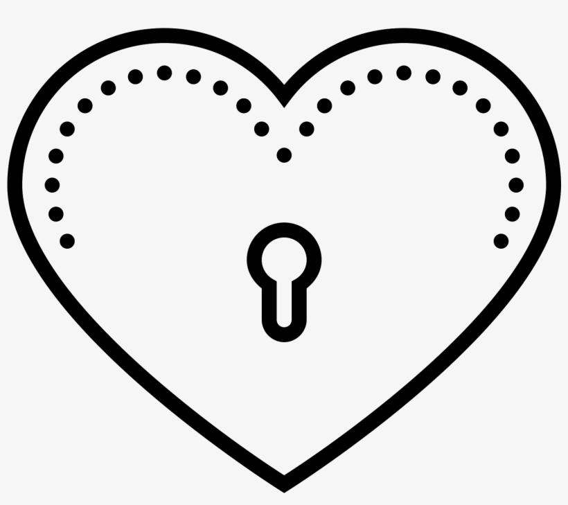 Key From Heart Icon - Icon, transparent png