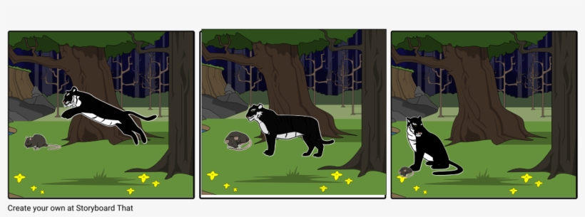 The Panther - Storyboard, transparent png