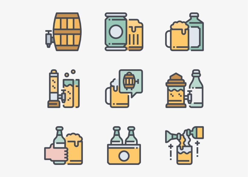 Beer - Qr Code Vector Png, transparent png