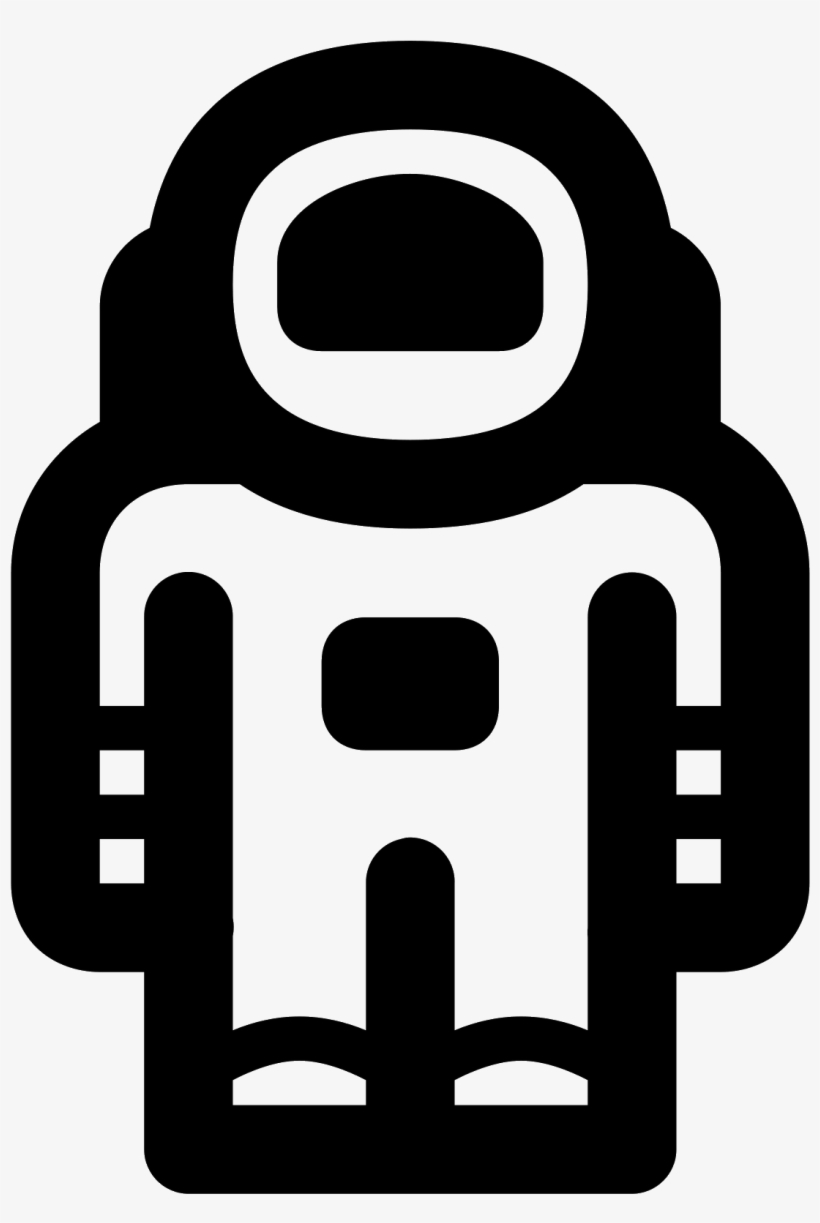 This Is A Picture Of An Astronaut With A Helmet On - Astronaut Icon Png, transparent png