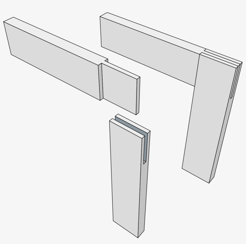 Bridle Joint Wood Joints, transparent png