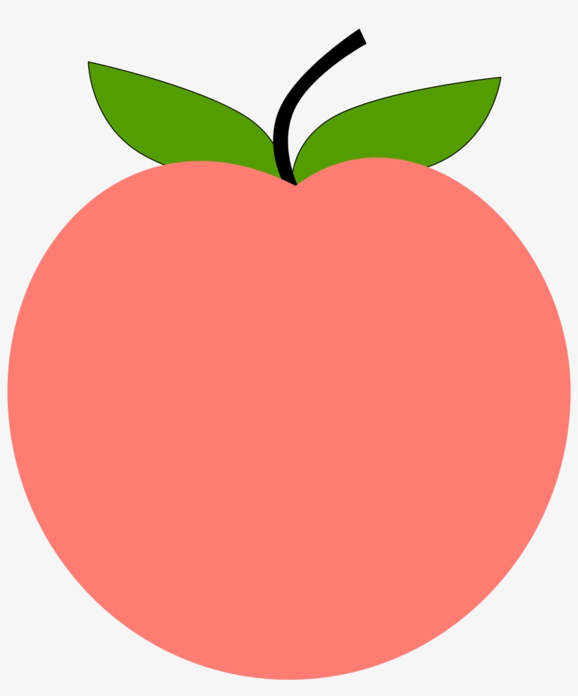 Open - Peach Svg, transparent png