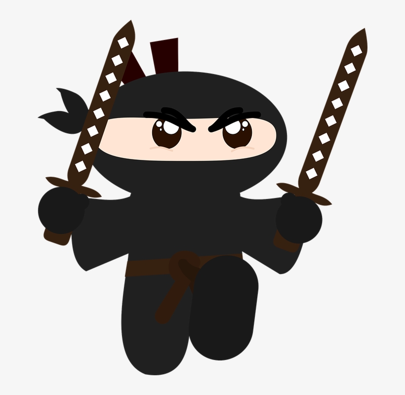 Ninja, Minimalist, Hd, Sword, Katana, Brown, Black - Jucy Would You Rather Questions, transparent png