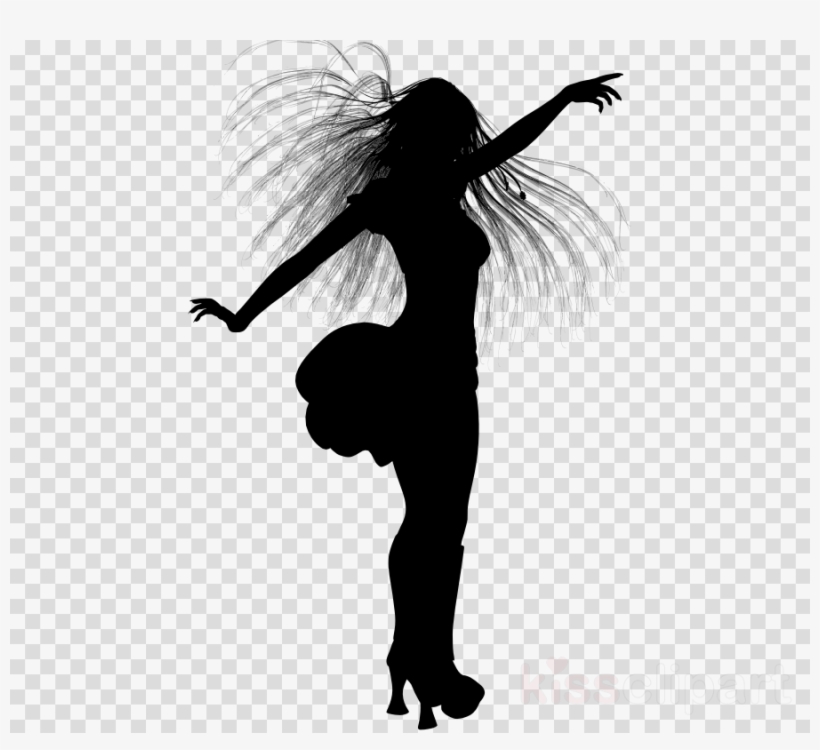 Download Transparent Woman Silhouette Silhouette Png - Silhouette Png Ballerina, transparent png
