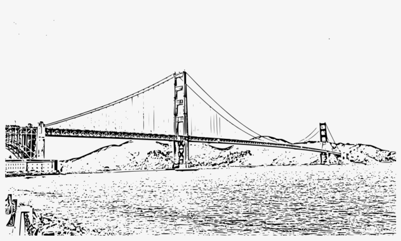 Download Png - Golden Gate Bridge, transparent png