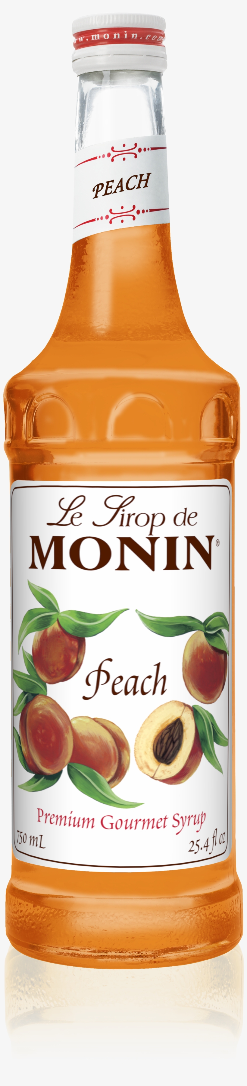 750 Ml Peach Syrup, transparent png