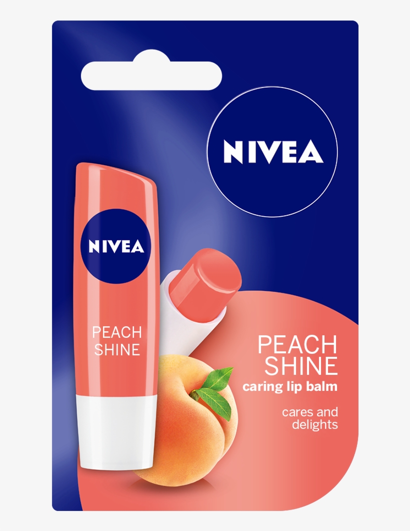 Taste The Summer Feel On Your Lips All Year Round While - Nivea Lip Balm Strawberry Shine, transparent png