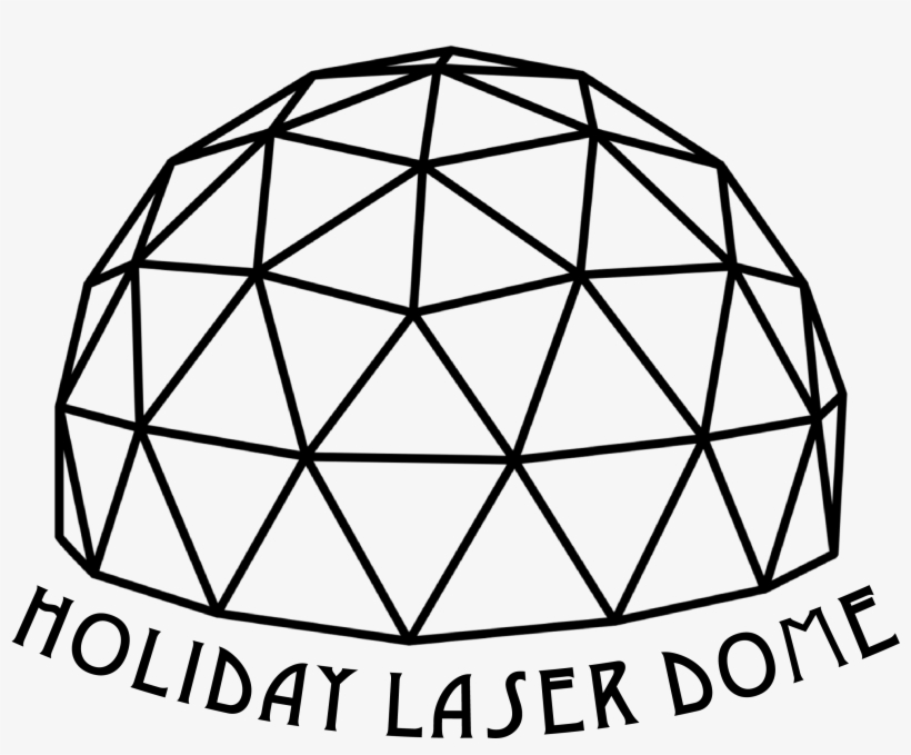 The Holiday Laser Dome - Geodesic Dome Png, transparent png