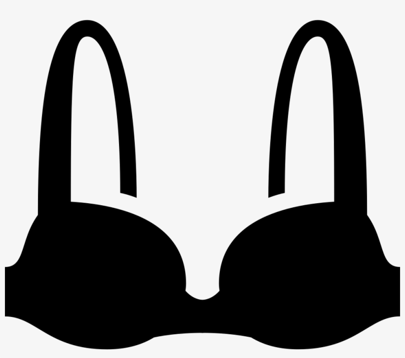 Bra Comments - Black And White Bra Clipart, transparent png