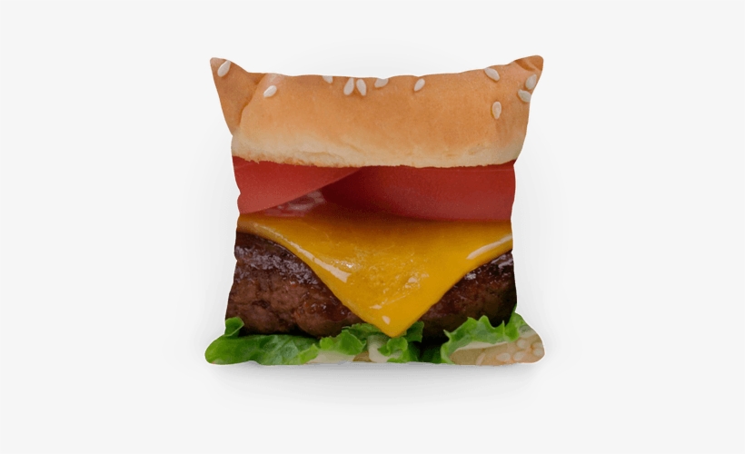 Cheeseburger Pillow - Cheeseburger Tote Bag: Funny 4th Of July Tote Bag From, transparent png