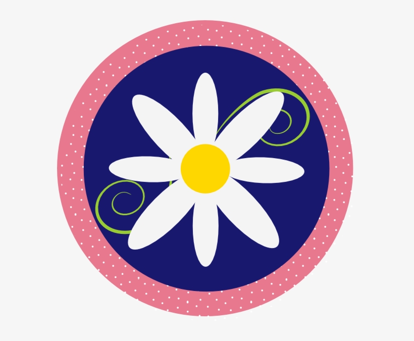 Daisy Polka Dot Svg Clip Arts 594 X 595 Px, transparent png