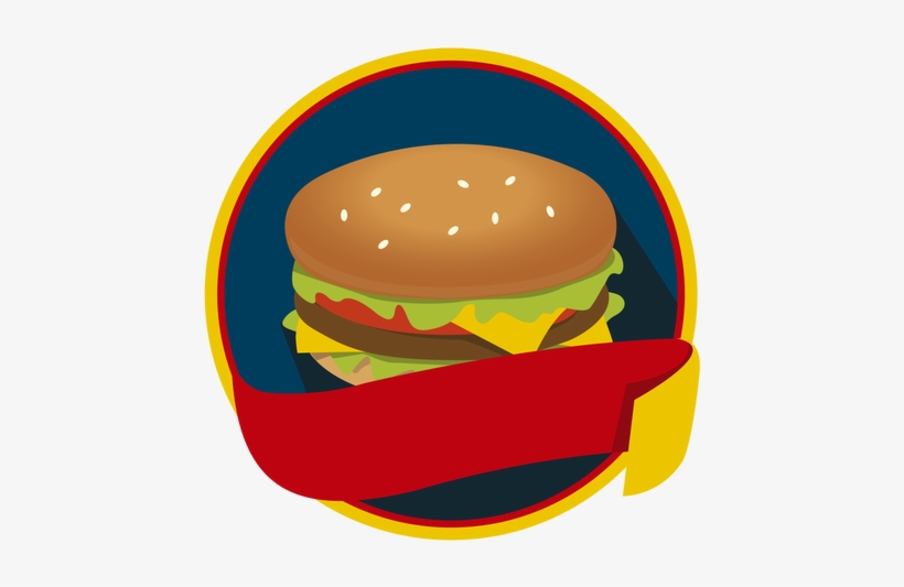 Hamburger Clipart Transparent Food - Fast Food Logo Png, transparent png