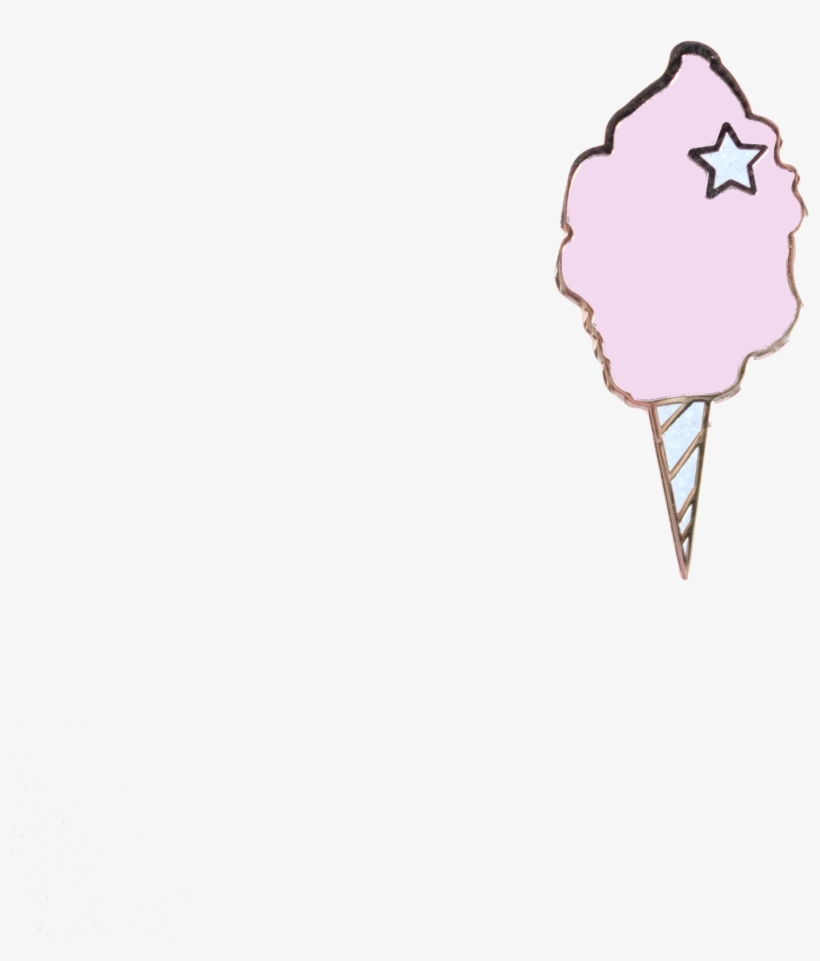 Cotton Candy Pin - Illustration, transparent png