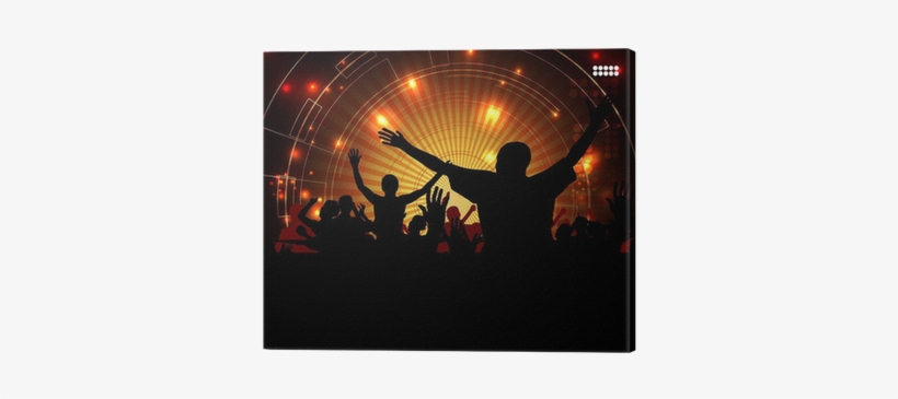 Crowd Of Dancing People - Music, transparent png