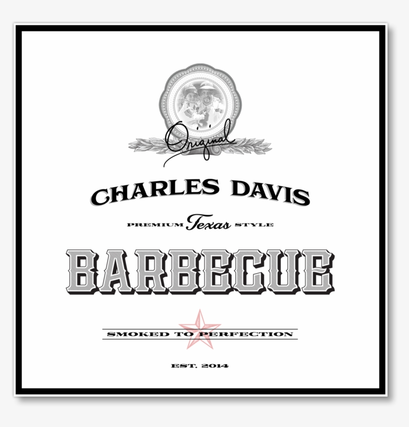 Charles Davis Texas Bbq [png] Logo V30 [steak Rub], transparent png