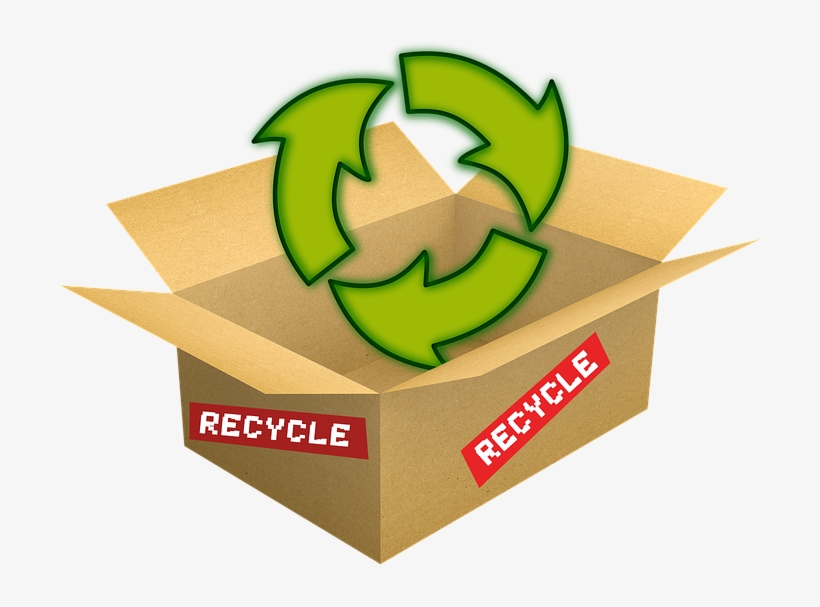 Shipping Box, Recycle, Package, Cardboard, Recycling - Recycling, transparent png