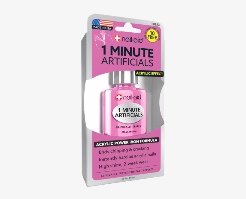 1 Minute Gel Coat Nail Aid 301x600 PNG Download PNGkit