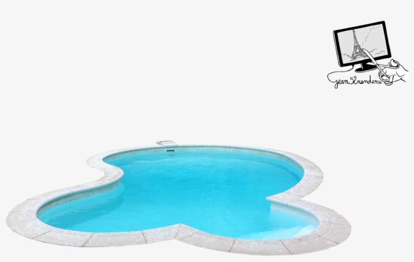 Swimming By Jean On - 3d Swimming Pool Png, transparent png
