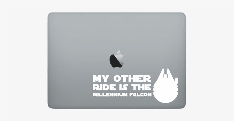 My Other Ride Is The Millennium Falcon Decal - Mouse, transparent png