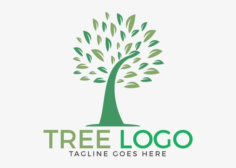 Green Tree Vector Logo Design - Logo, transparent png