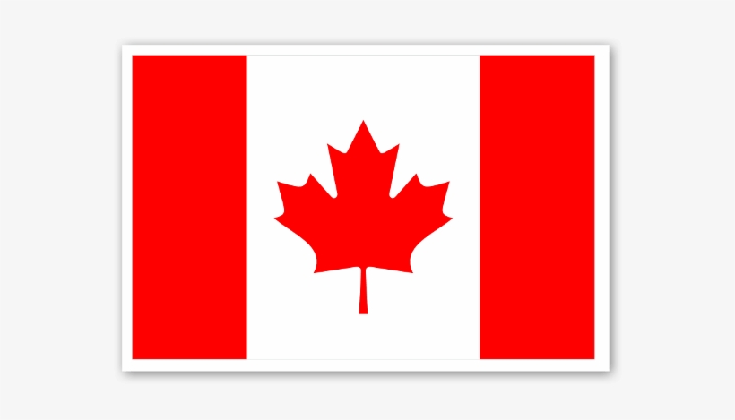 Canadian Flag Sticker - Canada Sea To Sea, transparent png