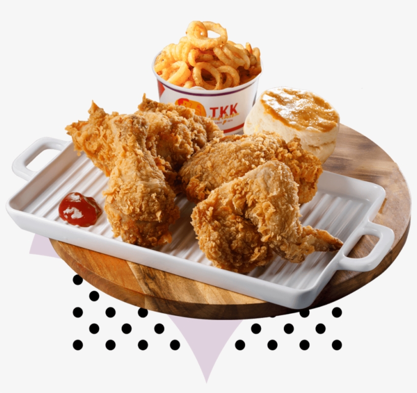 4 Pieces Chicken Large, transparent png