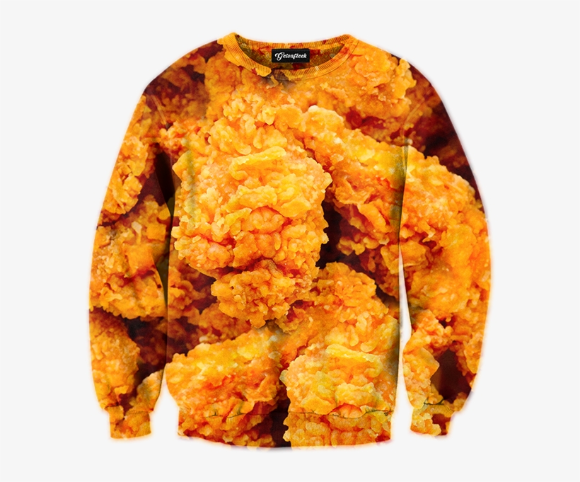 Fried Chicken Crewneck - Shirts Fried Chicken And Watermelon, transparent png