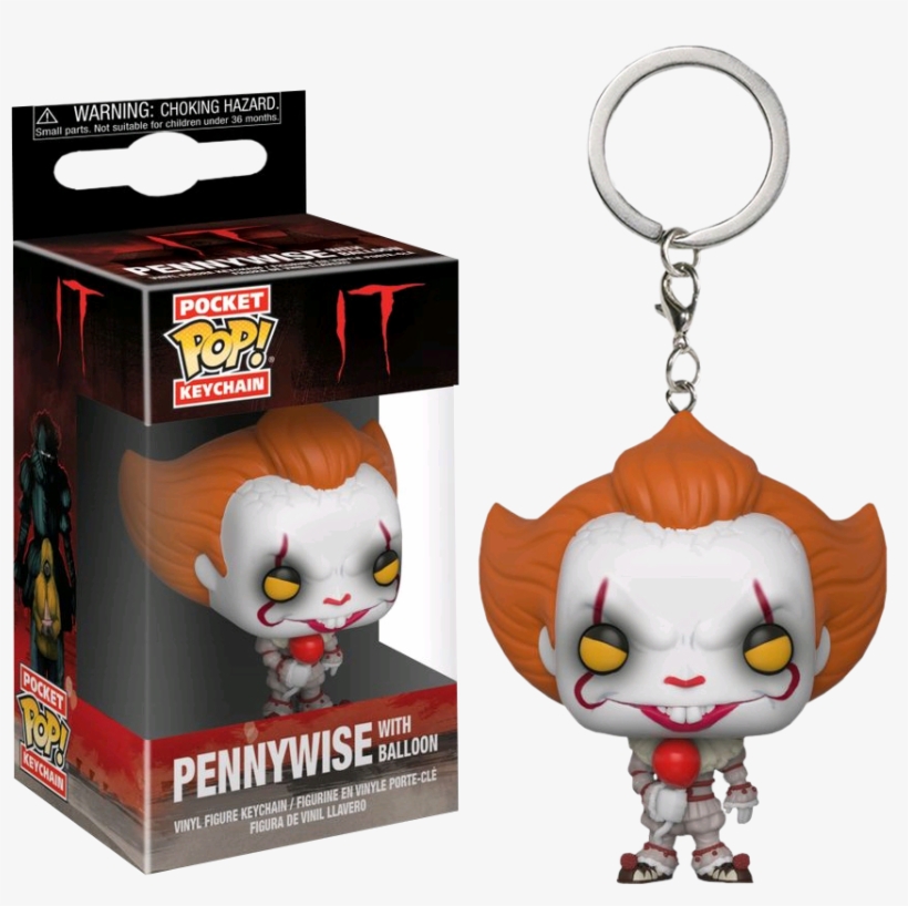 Pennywise Pocket Pop Keychain, transparent png