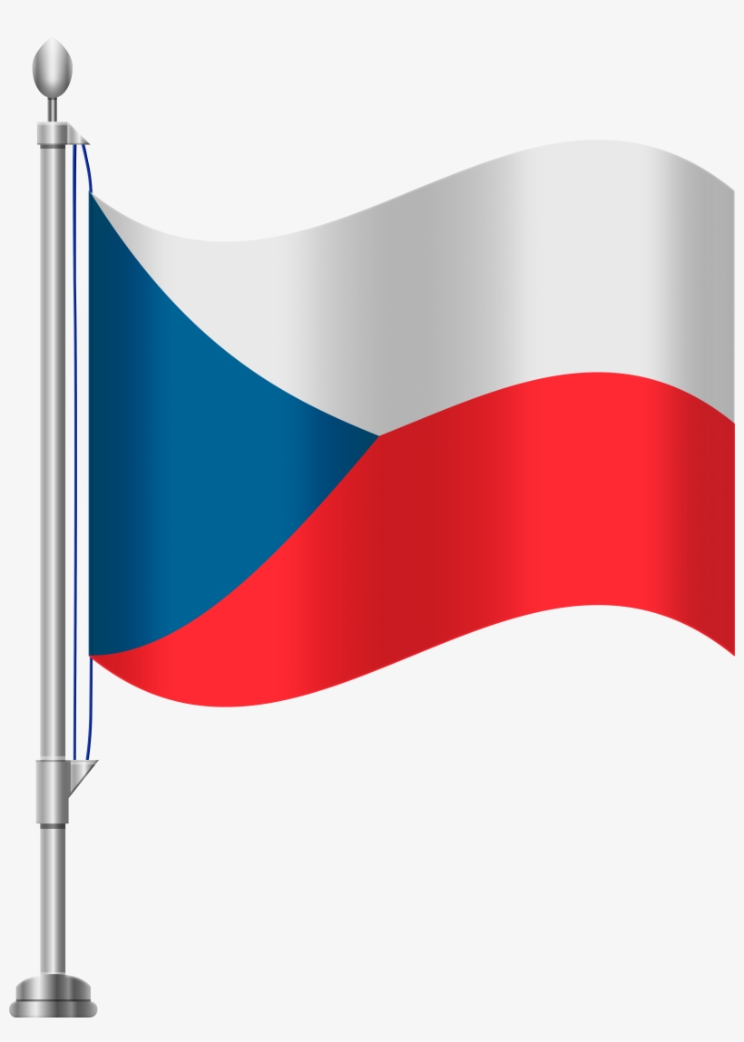 Czech Republic Flag Png Clip Art, transparent png