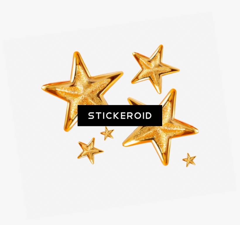 Gold Stars Decoration - Golden Stars Throw Blanket, transparent png