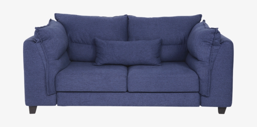 Image - Blue Sofa Transparent Background, transparent png