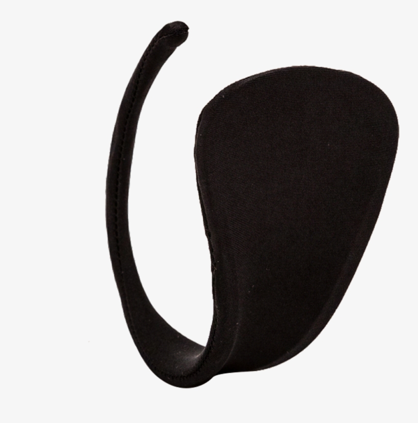 Female C-string Black, transparent png