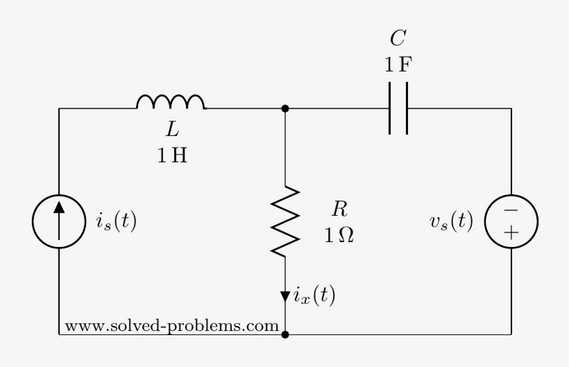 Ac Circuit Analysis With Different Source Frequencies - Electrical Network, transparent png