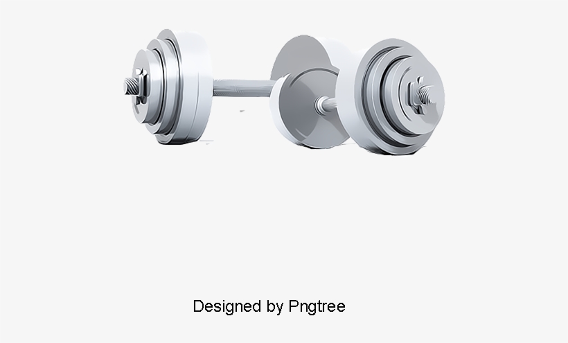 Fitness Dumbbell, Dumbbell, Fitness, Silver Png And - Physical Fitness, transparent png