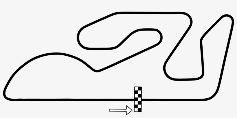 Circuit Ricardo Tormo - Line Art, transparent png