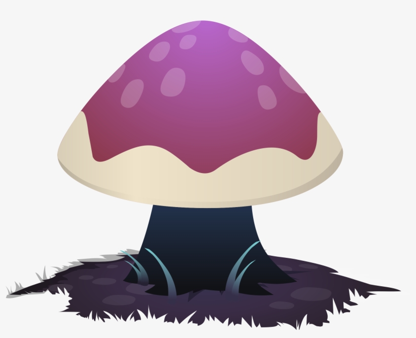 Street Spirit Zutto Png Clip Arts - Mushroom, transparent png