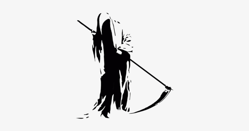 Grim Reaper - Grim Reaper Black And White, transparent png
