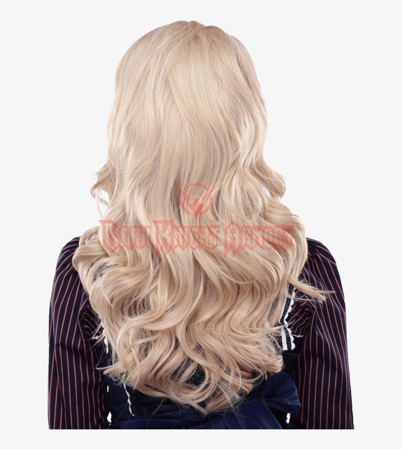 Gothic Lolita Princess Natural Blonde Wig - Raquel Welch Glazed Sand, transparent png
