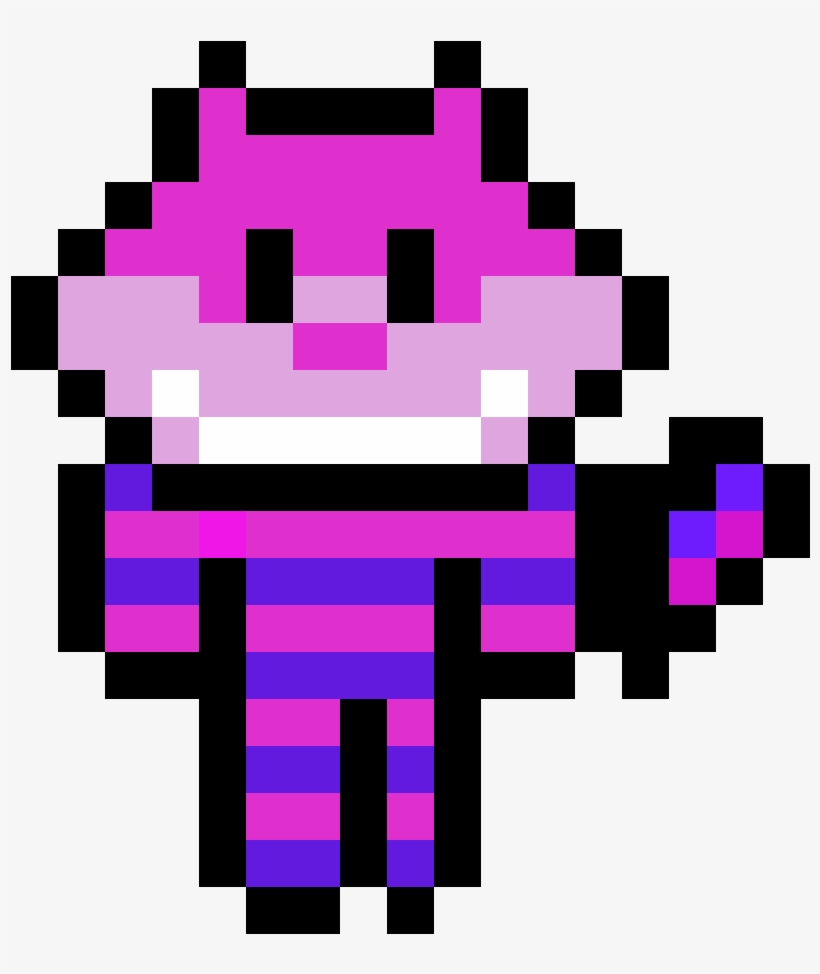 Cheshire Cat - Pixel Charmander Png, transparent png