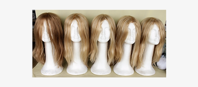 Human Hair Blonde Wig - Lace Wig, transparent png