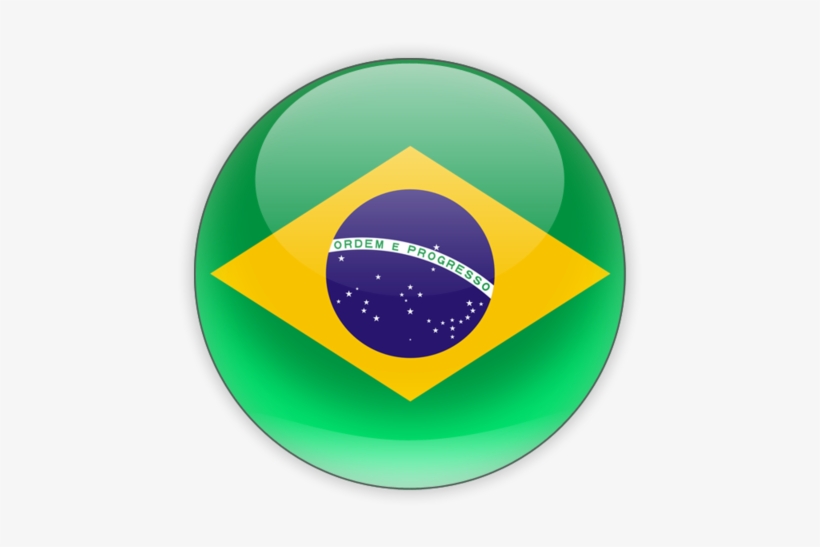Illustration Of Flag Of Brazil - Brazil Flag Icon, transparent png