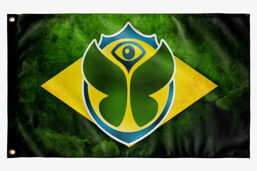 Brazil Flag For Festival-tml - Tomorrowland Logo, transparent png